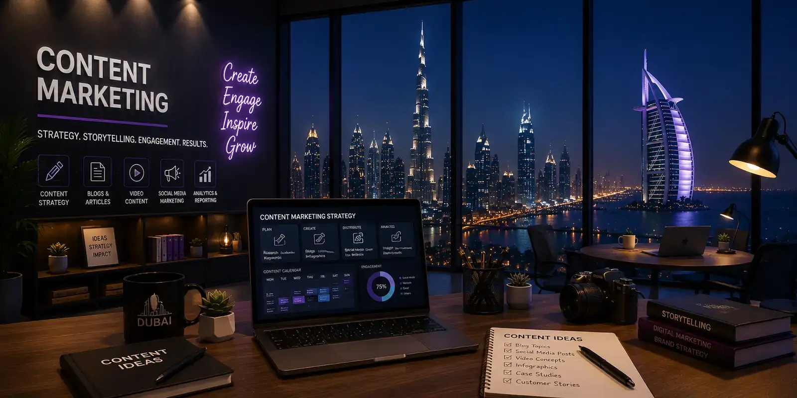 Content Marketing Agency - KAY DigiUniverse UAE