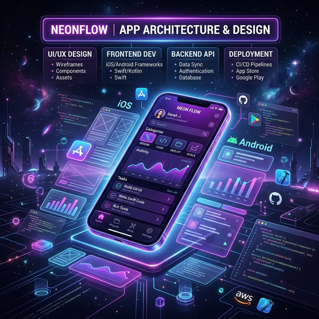 Mobile App Development Agency - KAY DigiUniverse UAE
